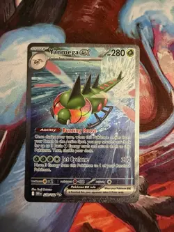 Yanmega 228/182 Special Illustration Rare Pokemon Destined Rivals Light Play - Image 1
