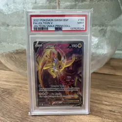 Jolteon V - SWSH 183 - Black Star Promo - Pokemon TCG PSA 9 MINT - Image 1