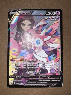 Pokemon TCG Sylveon V TG14/TG30 Swsh09: Brilliant Stars Trainer Gallery Holo -NM - Image 2