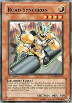 Road Synchron - DP09-EN002 - Rare - Unlimited Edition - Lightly Played - Duelist - Image 1