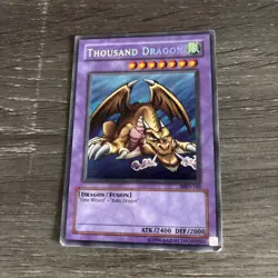 Yu-Gi-Oh! TCG Thousand Dragon Metal Raiders MRD-143 Unlimited Secret Rare - Image 1