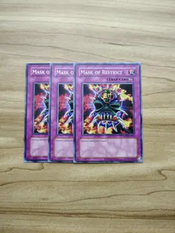 Yu-Gi-Oh! - Mask Of Restrict 3X - Full Playset - Near Mint (NM) - RP02-EN031 - Image 1