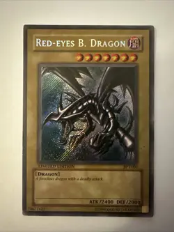 Yu-Gi-Oh! Red-Eyes B. Dragon (HP) Limited Edition Secret Rare BPT-005 - Image 1