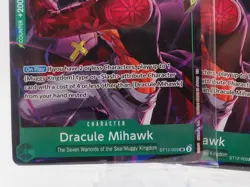 4 x One Piece TCG ST12-003 Dracule Mihawk Alt Art Promo NM English (Playset) - Image 2