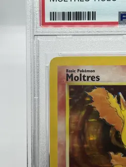 Pokemon TCG Moltres 12/62 Fossil Holo Rare PSA 10 - Image 3