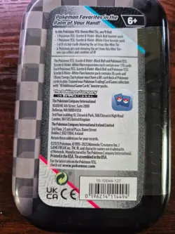 Pokemon Tcg Black Bolt and White Flare Unova Mini Tin Garbodor Art New - Image 5