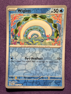 Wiglett 51/182 | Paradox Rift | Reverse Holo | Pokemon (NM/LP) - Image 1
