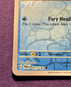 Wiglett 51/182 | Paradox Rift | Reverse Holo | Pokemon (NM/LP) - Image 4