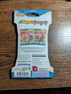 Pokemon 2016 XY Breakpoint Sleeved Booster Pack Greninja - Image 2