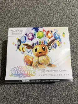 Pokemon Prismatic Evolutions Pokemon Center ETB - New & Sealed - Image 1