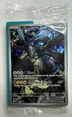 Pokemon TCG N’s Zekrom 031 Ascended Heroes Promo New SEALED - Image 1