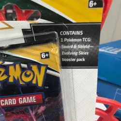 Pokemon TCG: Sword & Shield Evolving Skies Blister Pack – Galarian Slowpoke - Image 3