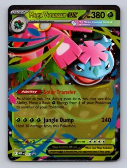 MEGA VENUSAUR EX - 013 013 HOLO P ME: MEGA EVOLUTION PROMO POKEMON NM - Image 1