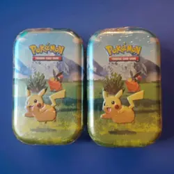 Pokemon TCG Mega Evolution - ASCENDED HEROES Mini Tin Lot of 2 - Factory Sealed - Image 1