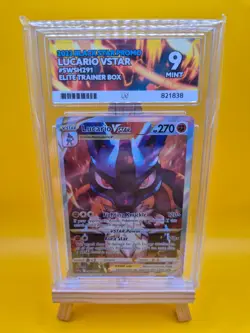 Lucario VSTAR SWSH291 Crown Zenith ETB Promo Pokemon TCG - Ace 9 - Image 1