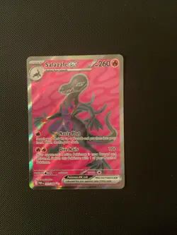 Pokemon TCG Salazzle Ex Ultra Rare Full Art Perfect Order 101/088 - Image 1