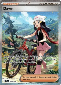 Pokemon TCG Dawn 129/094 Me02: Phantasmal Flames Special Illustration Rare Holo - Image 1
