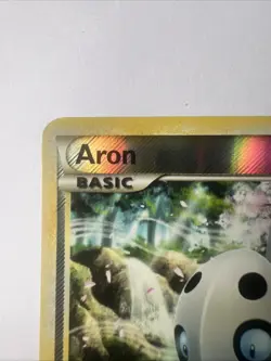 Pokemon- Aron 56/102 - Triumphant - Reverse Holo - Image 3