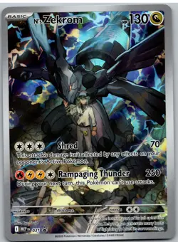 N's Zekrom - 031 031 Holo Promo ME: Mega Evolution Promo Pokemon NM - Image 1