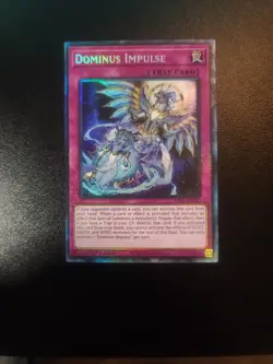 Yu-Gi-Oh! Dominus Impulse RA05-EN080 Ultimate Rare 1st Edition - Image 1