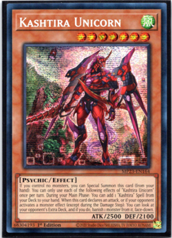 Kashtira Unicorn - MP23-EN164 - Prismatic Secret Rare 1st Edition Yugioh - Image 1