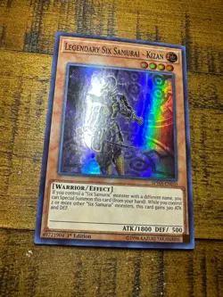 Legendary Six Samurai - Kizan SPWA-EN010 1st Edition Super Rare LP + BONUS - Image 1