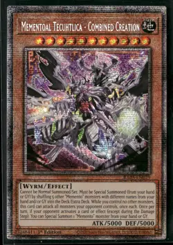 Mementoal Tecuhtlica - Combined Creation (Starlight Rare) RA05-EN029 Yu-Gi-Oh NM - Image 1
