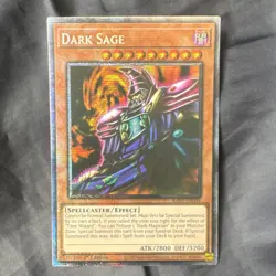 Konami Yu-Gi-Oh! Dark Sage Effect 1st Edition RA05-EN004 ATK 2800 DEF 3200 - Image 1