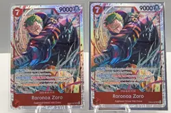 2026 One Piece Adventure On Kami's Island Roronoa Zoro EB04-007 SR NM English X2 - Image 1