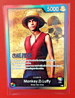 • Monkey.D.Luffy • Battle 2023 Vol 1 Live Action Promo One Piece TCG NM - Image 2