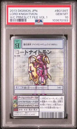 [PSA10] ya14 Psa10 Bo-139T Rhodon On Digimon Card Game Silver Etching Appraisal - Image 1