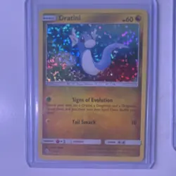 Pokemon Dratini 009/012 McDonald's 2018 Promo Holo Card English 60 HP - Image 1