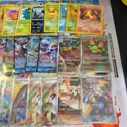 Pokemon Card Bundle Joblot £150+ Vintage, IR, Gold, VMax, Cosmos Promo - Image 2