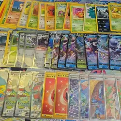 Pokemon Card Bundle Joblot £150+ Vintage, IR, Gold, VMax, Cosmos Promo - Image 3