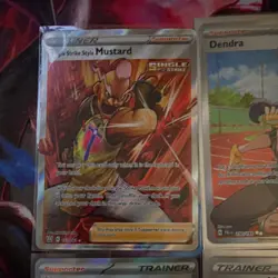 Pokemon TCG Trainer Lot - Mustard, Dendra, Nemona - 4 Cards - NM & SHIPS FAST! - Image 2