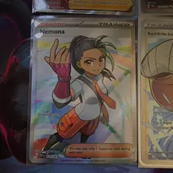 Pokemon TCG Trainer Lot - Mustard, Dendra, Nemona - 4 Cards - NM & SHIPS FAST! - Image 4