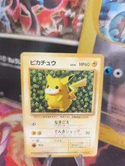 Pokemon Karte Card Pikachu 1996 Ivy Promo Non Glossy Ken Sugimori japanese Exc - Image 1