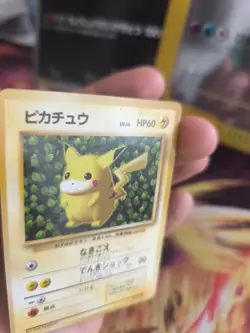 Pokemon Karte Card Pikachu 1996 Ivy Promo Non Glossy Ken Sugimori japanese Exc - Image 2