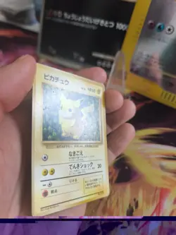 Pokemon Karte Card Pikachu 1996 Ivy Promo Non Glossy Ken Sugimori japanese Exc - Image 4