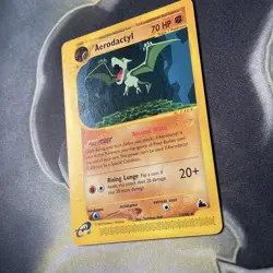 Pokemon Aerodactyl Card 1/144 Skyridge Non-Holo Rare WOTC NM - Image 4