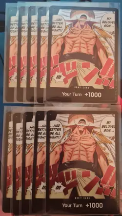 One Piece Card Game - OP08 - 10x DON!! Alt.Art - Playset - NM - Image 1