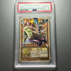 [PSA10] ya14 Psa10 Old One Piece Card Game/Nami/Nori 2003 Bandai Ccg Japanese Sk - Image 1