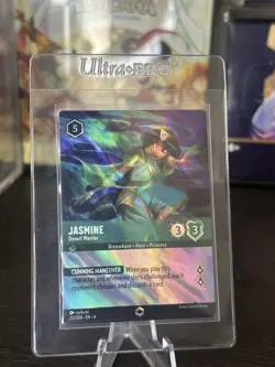 Disney Lorcana TCG Ursula's Return Jasmine Desert Warrior Enchanted Card 212/204 - Image 1