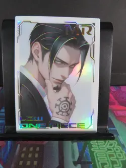 Trafalgar D Law MR Rare Holo Card Premium One Piece Anime Collectible CCG - Image 1