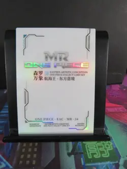 Trafalgar D Law MR Rare Holo Card Premium One Piece Anime Collectible CCG - Image 3