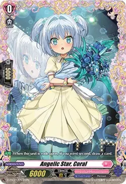 Cardfight Vanguard Angelic Star, Coral - D Promo Cards D-PR/717EN - (FR) NM - Image 1