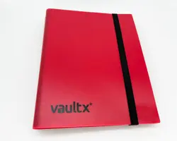 2 Vault X 9 Pocket Strap Binder Red 360 Cards Each Binders Sports Trading Cards - Image 2