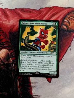 MTG Spider-Ham, Peter Porker DCI Promos Spider-Man NM English - Image 1