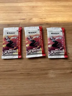 Magic: The Gathering Marvel's Spider-Man Collector Booster Pack X3 - Image 1