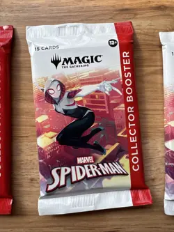Magic: The Gathering Marvel's Spider-Man Collector Booster Pack X3 - Image 3